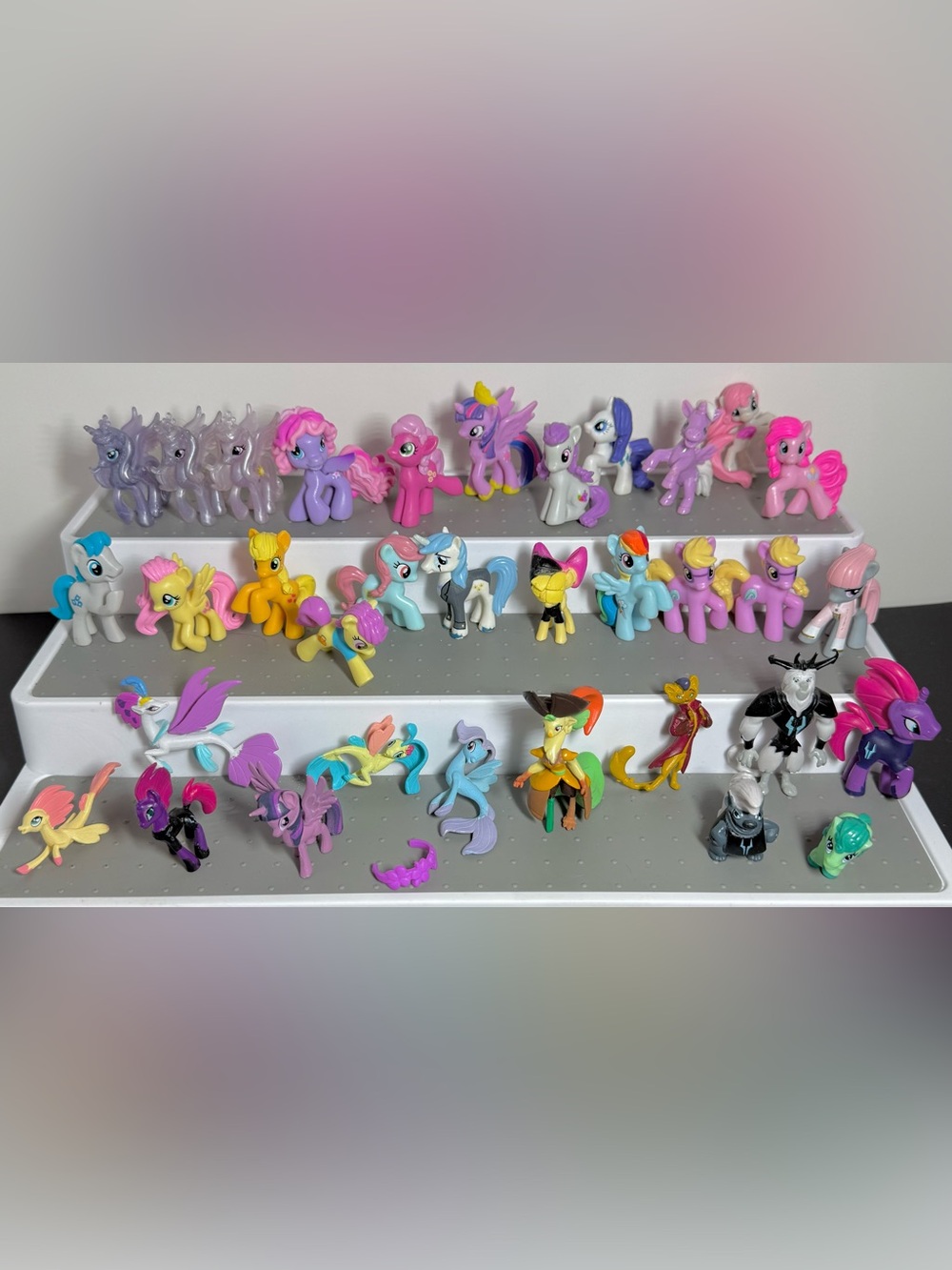 My Little Pony MLP G4 Blind Bag Mini Figures Lot of 34 w/ Movie Characters